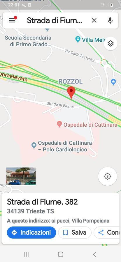 A Casa Di Silvy Villa Trieste Bagian luar foto